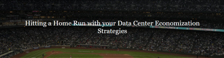 Mariners Game & Data Center Economization!