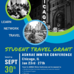 ASHRAE 2027 Winter Conference Travel Grant